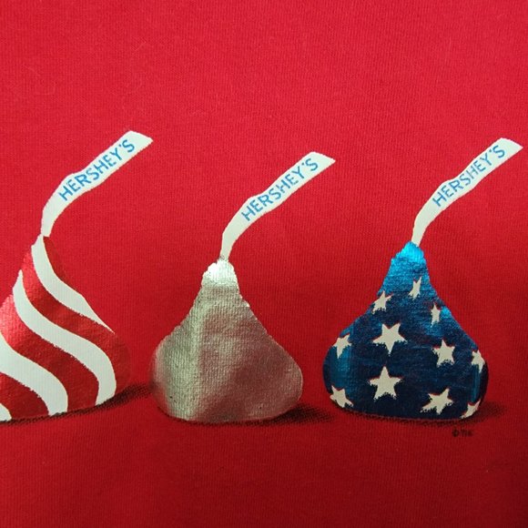 Woman's Hershey's Kisses Tshirt 2X EUC - Picture 2 of 4